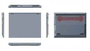 Laptop N-One Nbook Fly i7-10870H/16" WUXGA (1920x1200) + 14.1" (3840x1110) TouchScreen/16GB/SSD 1TB/BT/BLKB/LAN/Win 11 Pro 9