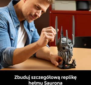 LEGO Icons Władca pierścieni: Hełm Saurona (11373) 3
