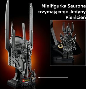 LEGO Icons Władca pierścieni: Hełm Saurona (11373) 5