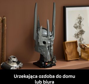 LEGO Icons Władca pierścieni: Hełm Saurona (11373) 6