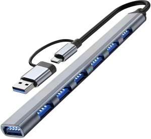 HUB USB-C 7*USB-A 2
