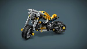 LEGO Technic Żółty motocykl (42225) 5