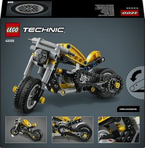 LEGO Technic Żółty motocykl (42225) 9
