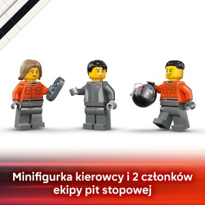 LEGO City Ciężarówka F1® z bolidem Audi F1® (60493) 6