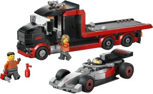 LEGO City Ciężarówka F1® z bolidem Audi F1® (60493) 8