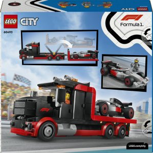 LEGO City Ciężarówka F1® z bolidem Audi F1® (60493) 9