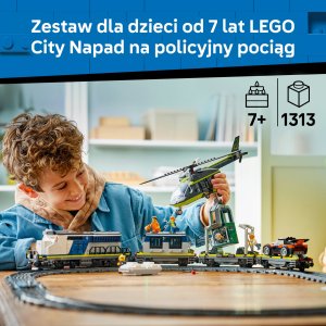 LEGO City Napad na policyjny pociąg (60508) 2