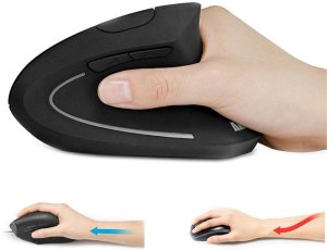 Mysz wertykalna pionowa USB 4