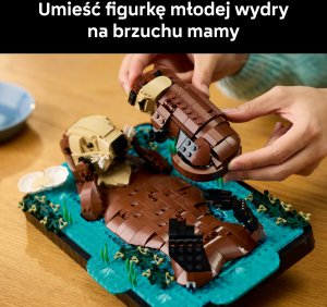 LEGO Ideas Pływające wydry (21366) 5