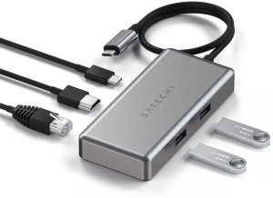 Satechi USB-C Multiport for Chromebook - Space gray 5