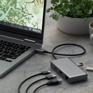 Satechi USB-C Multiport for Chromebook - Space gray 8