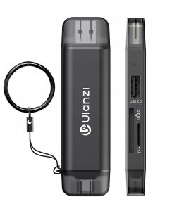 Czytnik Kart Pamięci 3w1 Sd / Microsd / Usb Na Port Usb-c Usb-a Ulanzi Cr3 2