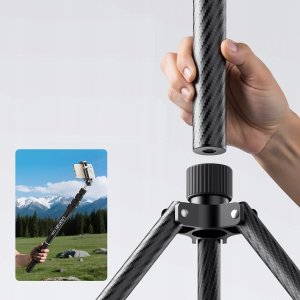 Statyw Stojak Studyjny Studio Oświetleniowy + Monopod 2,3m 5kg / Ulanzi T230 7