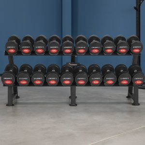 UnderFit Zestaw hantli UF12247 gumowanych 2 x 2-20 kg 2