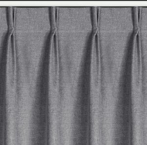 Zasłona gotowa NELISA 125x270 grafit zaciemniająca FLEX 4