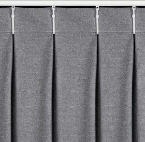 Zasłona gotowa NELISA 125x270 grafit zaciemniająca FLEX 8