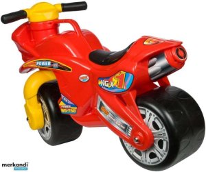 MOTOREK BIEGOWY JEŹDZIK SPEED ENERO 68x29x49/32cm ŻÓŁTO CZERWONY 2