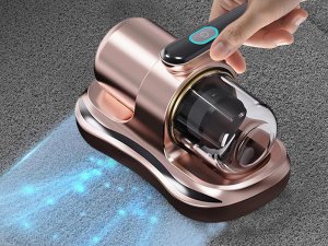 Ręczny odkurzacz do kurzu roztoczy bezworkowy filtr dla alergików uv lampa 6