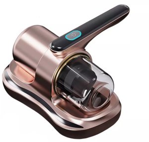 Ręczny odkurzacz do kurzu roztoczy bezworkowy filtr dla alergików uv lampa 8