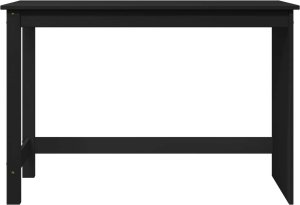 Biurko vidaXL Czarne 112 cm x 50 cm 2