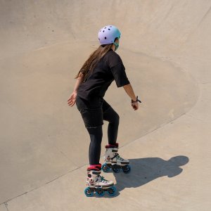 Kask rowerowy BMX/hulajnoga Wozinsky 48-52 cm - gradient różowy 6