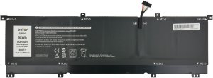 Bateria do laptopa DELL 8N0T7 Precision 5530 2-in-1 XPS 15 9575 6000mAh 5