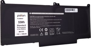 Bateria do laptopa DELL MXV9V Latitude 5300 5310 7300 7400 7200mAh 2