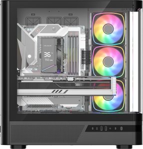 Obudowa Modecom Volcano AQ200 ARGB czarna (MC-A-AQ200-4FA-B) 6