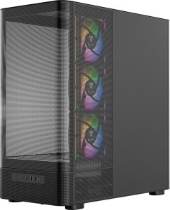 Obudowa Modecom Volcano AQ400 ARGB czarna (MC-A-AQ400-4FA-B) 3