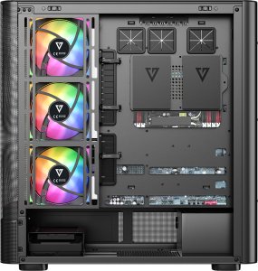 Obudowa Modecom Volcano AQ400 ARGB czarna (MC-A-AQ400-4FA-B) 7