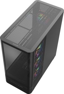 Obudowa Modecom Volcano AQ400 ARGB czarna (MC-A-AQ400-4FA-B) 9