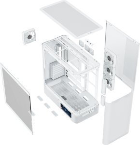 Obudowa Modecom Volcano AQ400 ARGB biała (MC-A-AQ400-4FA-W) 15
