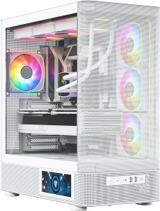 Obudowa Modecom Volcano AQ400 ARGB biała (MC-A-AQ400-4FA-W) 2