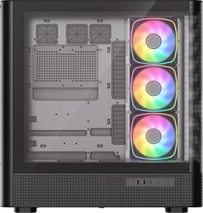 Obudowa Modecom Volcano AQ500 ARGB czarna (MC-A-AQ500-4FA-B) 5