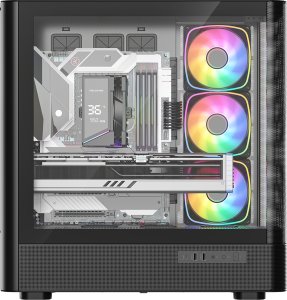 Obudowa Modecom Volcano AQ500 ARGB czarna (MC-A-AQ500-4FA-B) 6