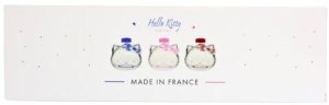 HelloKitty Set Hello Kitty: Around Paris Blanc, Eau De Toilette, For Girls, 5 ml *Miniature + Around Paris Bleu, Eau De Toilette, For Girls, 5 ml *Miniature + Around Paris Rose, Eau De Toilette, For Girls, 5 ml *Miniature + Around Paris Rouge, Eau De Toil 3