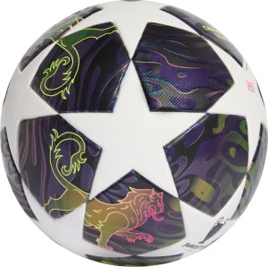 Adidas Piłka nożna adidas UCL 25/26 Street Ball biało-fioletowa JX9088 SOCI 2