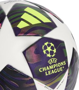 Adidas Piłka nożna adidas UCL 25/26 Street Ball biało-fioletowa JX9088 SOCI 3