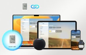 Sonoff Miernik jakości powietrza WiFi LCD AirGuard CO2 SAWF-08P 8