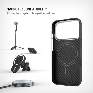 Fixed Etui MagVelar MagSafe dla  Apple iPhone 17 Pro czarne 3