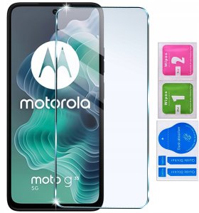 krainaGSM Etui do Motorola Moto G35 5G silikonowe MATOWE serce + Szkło na ekran 6
