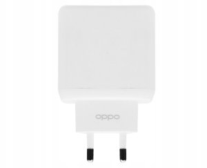Ładowarka Oppo Oryginalna Ładowarka Sieciowa Oppo SuperVOOC VCA7JFEH 65W Power Adapter biała blister 14