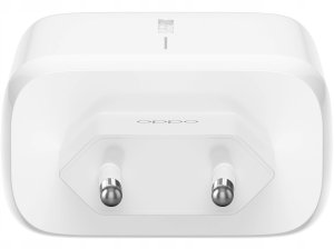 Ładowarka Oppo Oryginalna Ładowarka Sieciowa Oppo SuperVOOC VCA7JFEH 65W Power Adapter biała blister 16