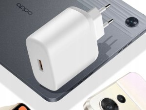 Ładowarka Oppo Oryginalna Ładowarka Sieciowa Oppo SuperVOOC VCA7JFEH 65W Power Adapter biała blister 28