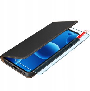 krainaGSM Etui do Xiaomi Redmi Note 15 Pro 5G SKÓRZANE ZAMYKANE MAGNETYCZNE + SZKŁO 4
