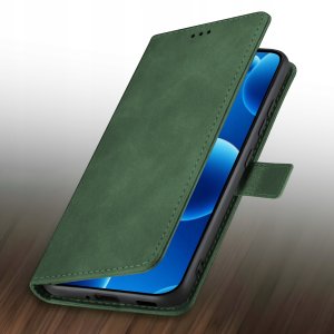 krainaGSM ETUI SKÓRZANE Z KLAPKĄ do Xiaomi Redmi Note 15 Pro+ Plus 5G CASE + SZKŁO 9H 5