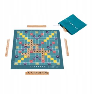 Mattel Scrabble drewniane płytki (JGR65) 4
