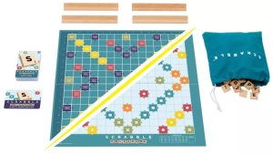 Mattel Scrabble drewniane płytki (JGR65) 2