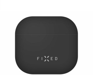 Fixed Silikonowe etui do Apple AirPods 4 czarne 2