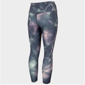 4f Legginsy 3/4 H4Z22-SPDF016 multikolor 90A r. XS 2